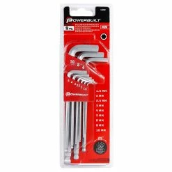 Powerbuilt 9 Piece Metric Long Arm Hex Key Wrench Set - 640082 9 Powerbuilt 9 Piece Metric Long Arm Hex Key Wrench Set - 640082 -Powerbuilt Tools Store Online b0012ts7vc.pt03