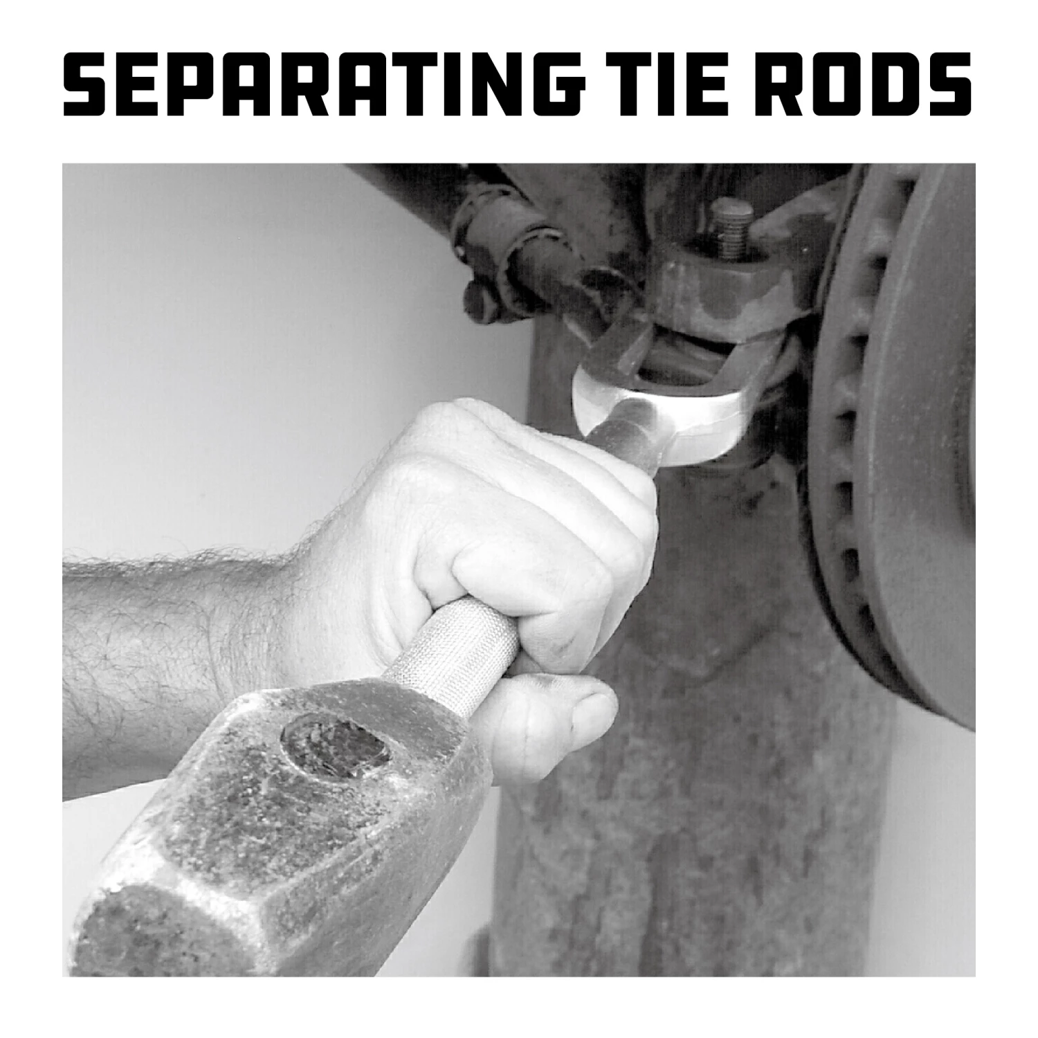 Powerbuilt 3-1/8 in. x 15/16 in. Tie Rod and Ball Joint Separator - 648468 4 Powerbuilt 3-1/8 in. x 15/16 in. Tie Rod and Ball Joint Separator - 648468 - Image 4