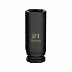 Powerbuilt 1/2 Inch Drive x 23 MM 6 Point Deep Impact Socket - 647290