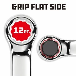 Powerbuilt 7/16 Inch Fully Polished SAE Combination Wrench - 644143 -Powerbuilt Tools Store Online combination20wrench 12pt 2