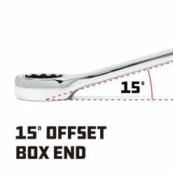 Powerbuilt 18 MM Fully Polished Long Pattern Metric Combination Wrench - 640453 -Powerbuilt Tools Store Online long20pattern 1520offset 1