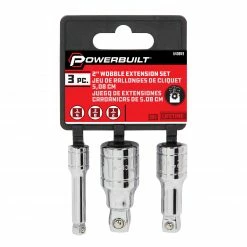 Powerbuilt 3pc. 2" Wobble Extension Bar Set -Powerbuilt Tools Store Online prod 24761862512