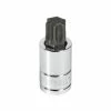Powerbuilt 1/2" Drive T-70 Torx Bit Socket, Star Bit - 940363
