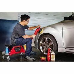 Powerbuilt 6 Inch Dual Action Orbital Long Throw Polisher with Electronic Speed Control - 240053 -Powerbuilt Tools Store Online tanner usage grande