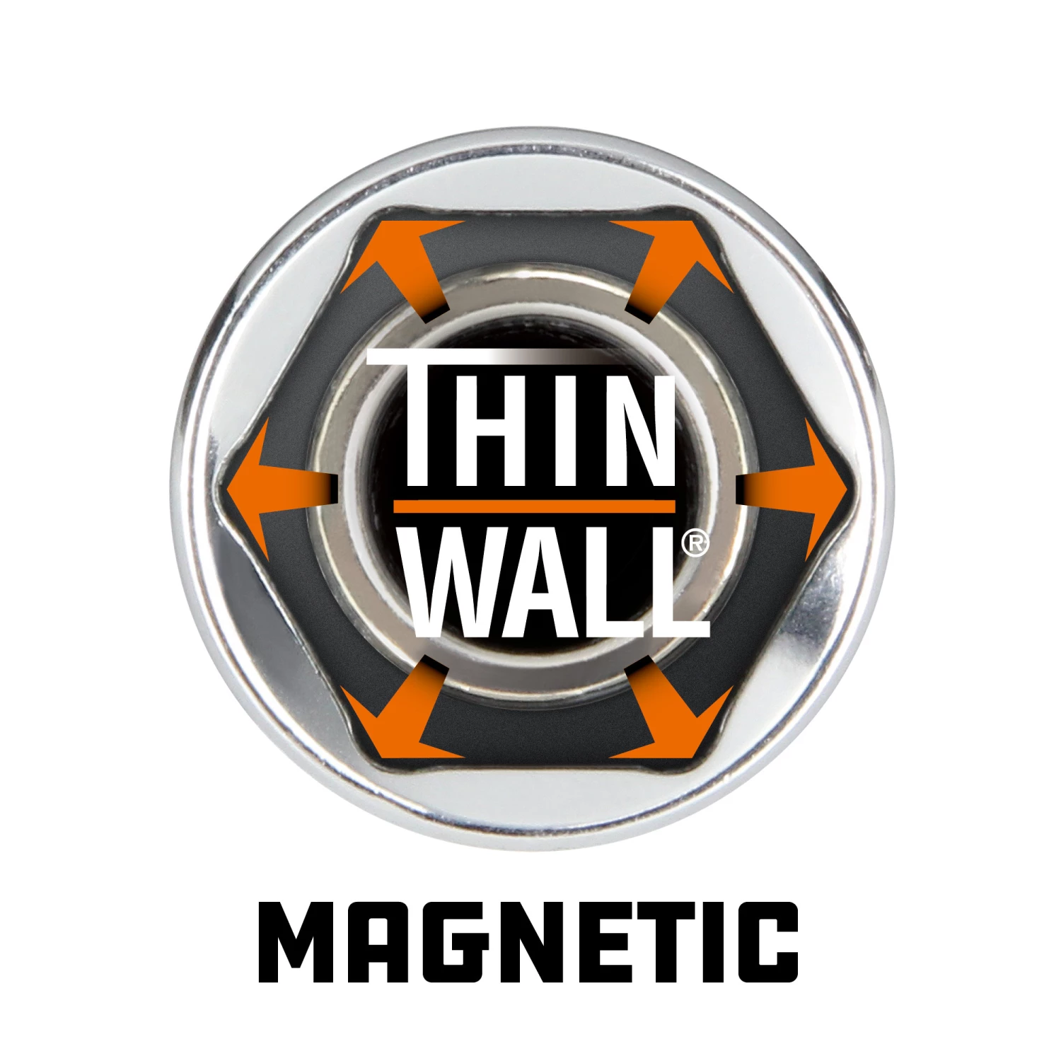 Powerbuilt 2 Pc. 3/8 in. Drive Magnetic Spark Plug Socket, 5/8-in. and 13/16-in. 6 Powerbuilt 2 Pc. 3/8 in. Drive Magnetic Spark Plug Socket, 5/8-in. and 13/16-in. - Image 6