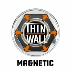 Powerbuilt 3/8 Inch Drive x 5/8 Inch x 6 Inch Magnetic Swivel Spark Plug Socket - 641852 -Powerbuilt Tools Store Online thin20wall magnetic 4